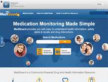 Tablet Screenshot of mediguard.org